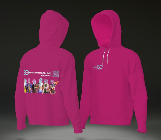 Худи с логотипом Dctr.Go в Чебоксарах