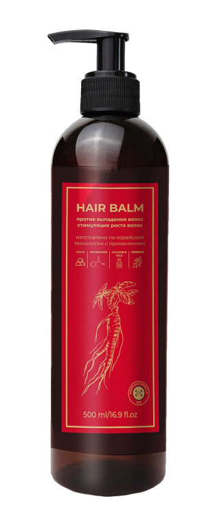 Бальзам для волос с корейским женьшенем и золотом 500 мл в Чебоксарах
