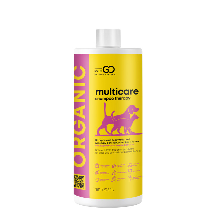 Dctr.Go Шампунь-бальзам для животных Sнampoo Therapy "Мультиуход" 1000 ml в Чебоксарах